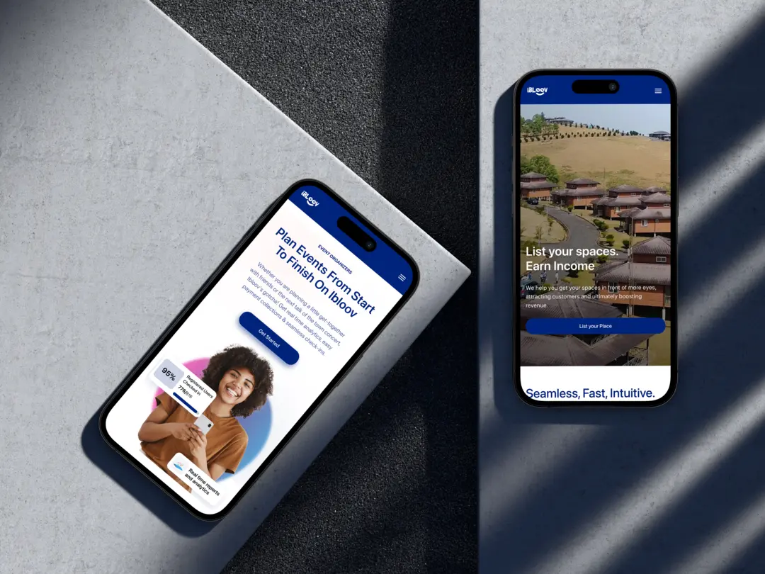 Ibloov creator landing page image